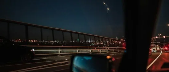 Runcorn — a bridge at night